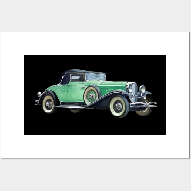 vintage cars Wall Art by FUNNY LIFE